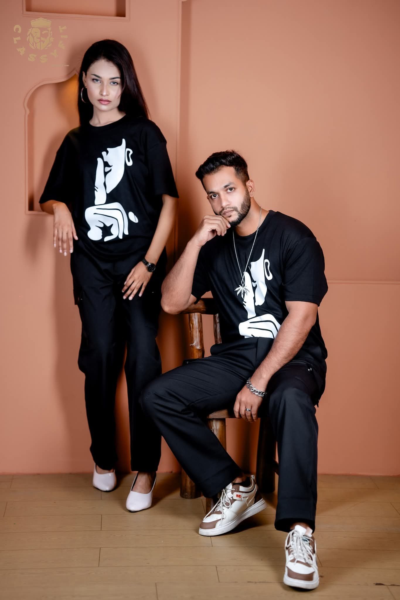 Monochrome Muse Cotton Tee - Image 7