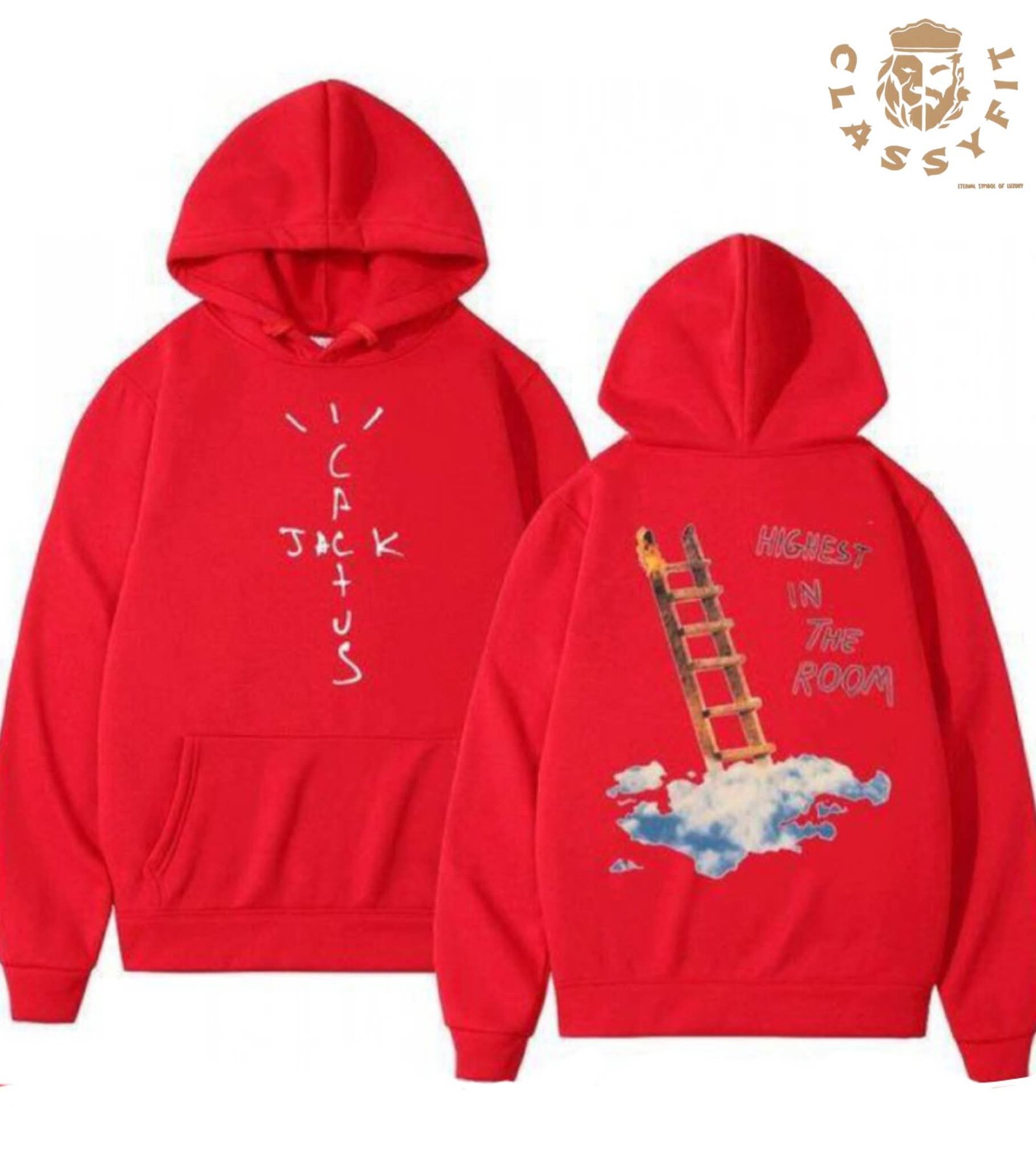 Men Pure Cotton Hoodie - Image 4